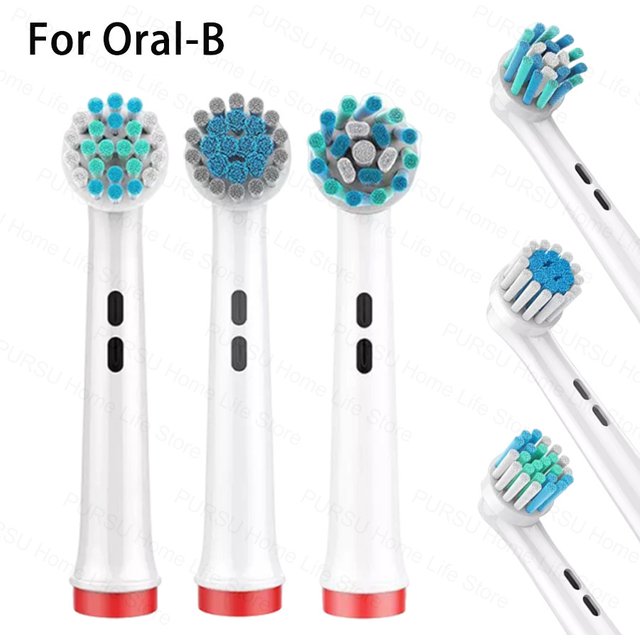 8/16Pcs Electric Toothbrush Heads For Oral-B Triumph,Professional Care,Vitality,Advance Power,Plak Control,Pro Health Range