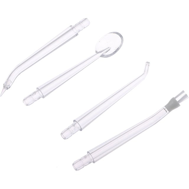 Hot Sale 4 Pcs/Set Replaceable Oral Dental Nozzles For Oral Irrigator Dental Water Jet Mouthwash Flosser