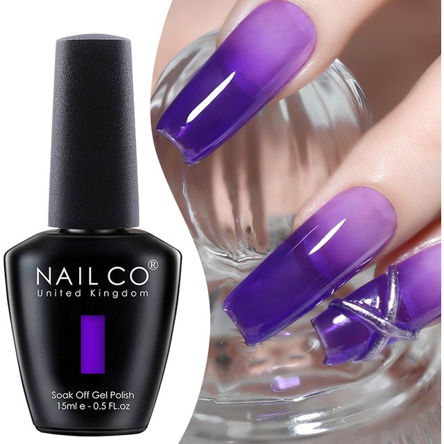 NailCO 15ml Hema TPO Free Jelly Translucent Gel Nail Polish Art Vernis Semi Permanent Soak off UV Gel Manicure Nail Supplies