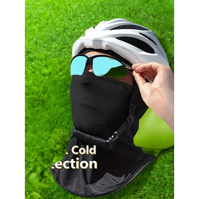 Ice Silk Full Face Mask Anti UV Cycling Balaclava Face Mask Breathable Windproof Motorcycle Headwear Dustproof Men Women Mask