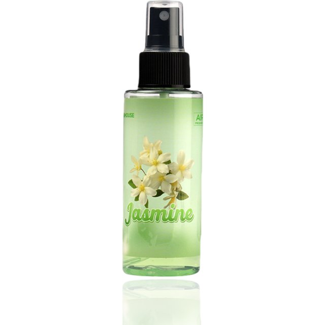 Désodorisant pulvérisé à la main parfumé au JASMINE 100 ml – Spray pour voiture, parfum purifiant et désodorisant pour l'air domestique
