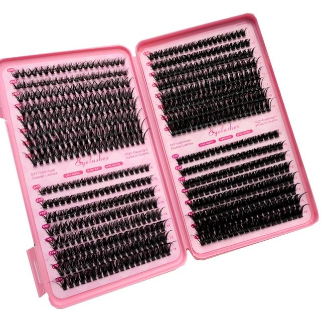 AMSDCN 640 units 30D/40D/50D/60D independent eyelash book DIY at home eyelash extension makeup