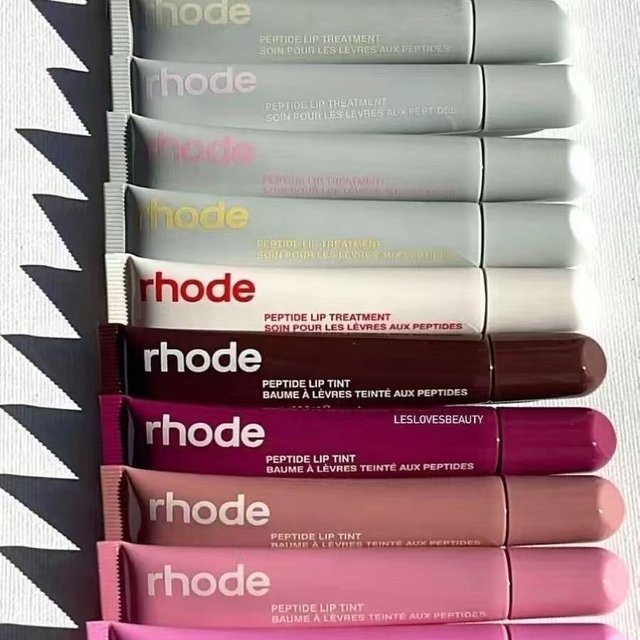 Rhode Skin Spring Lipgloss, Lippenbalsam, glättender Lippenstift, reduziert Lippenfältchen, langanhaltende Pflege, tägliche Hautpflege für Frauen, Make-up, Feuchtigkeitspflege, Rouge, für Mädchen.