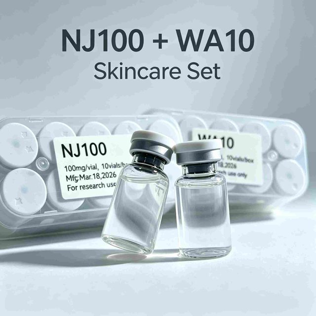 High Purity Lyophilized Powder Vials,Hydrating Facial Essence,Nourishing,Random Cap Colors,Date Subject to Actual Goods