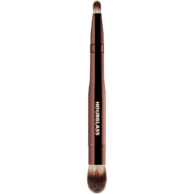 Hourglass Multifunctional Makeup Brush 26 Double-headed Brush for Facial Concealer and Highlight