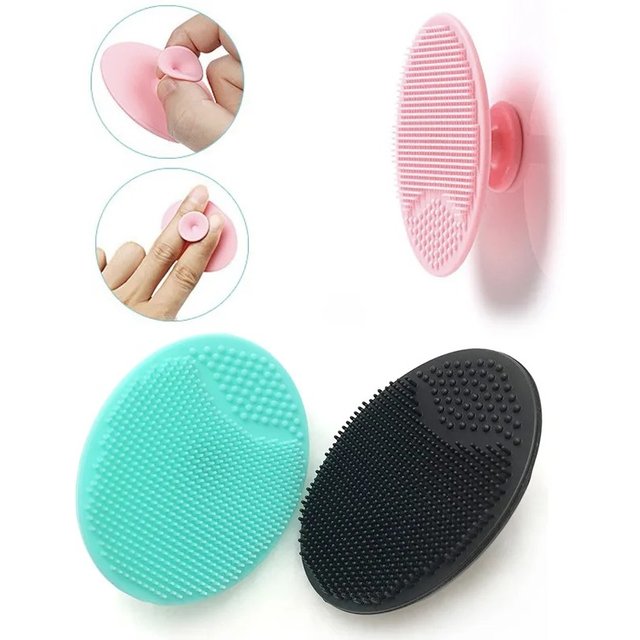 Silicone Face Cleansing Brush Facial Deep Pore Skin Care Scrub Cleanser Tool New Mini Beauty Soft Deep Cleaning Exfoliator