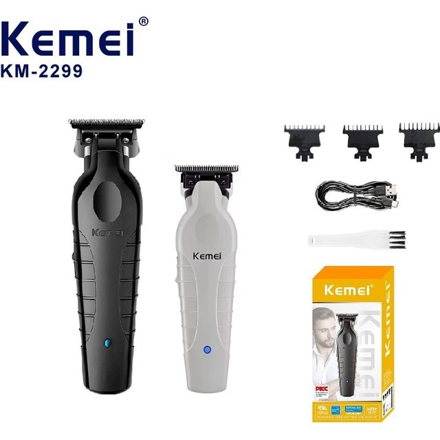 Kemei Men's Cordless Hair Clipper USB Rechargeable Electric Hair Clipper KM032 Trimmer Electric Hair Cutting Machine KM-2299