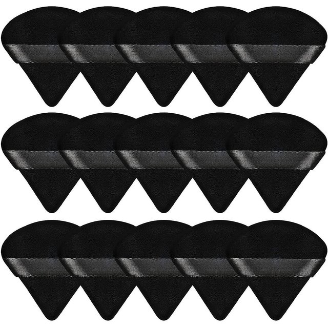 10PCS Puff Triangle Makeup Beauty Sponge Puff Triangle for Powder Makeup Blender Finger Puff Make Up Accessories Cosmetics PF03