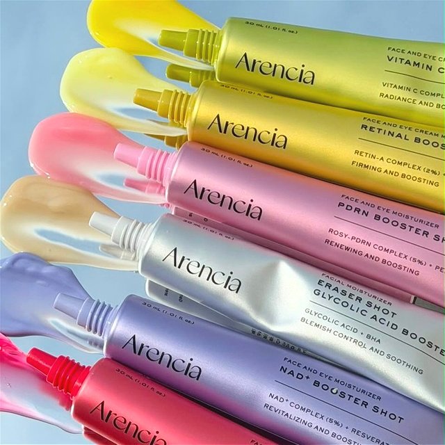 Arencia NAD+ PDRN Booster Shot Essence Serum Long-lasting Moisturizing Firming Brightening Anti Aging Wrinkle Care Face Serum