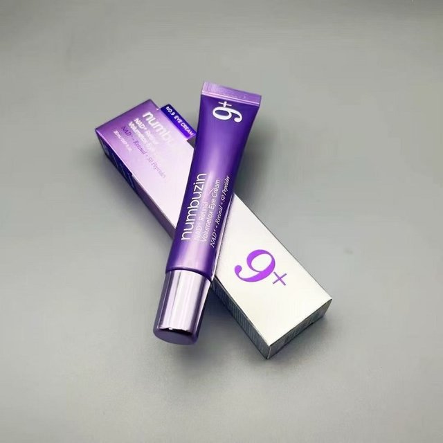 Numbuzin No.9 NAD+ Retinal Volumetox Eye Cream 20ml - Wrinkle Care, Dark Circles, Puffiness & Fade Fine Line, Eye Skincare