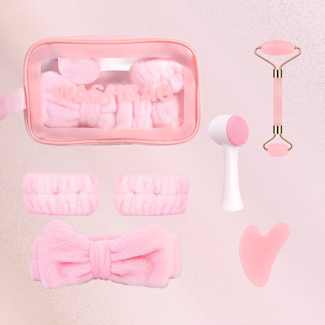 7/5/4PCS Facial Cleansing and Massage Combination Set, Essential Items for women, Christmas Gifts for Mothers and Ladies.