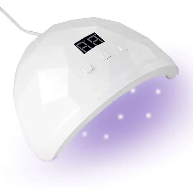 LULAA Nail Dryer Lamp UV Light For Nails Eyes Protection UV Lamp for Gel Nails Gel Nail Polish Curing Dryer Home Salon Tool