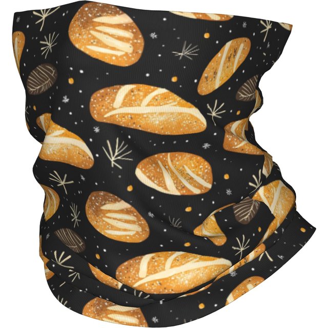 Bandana à motif hivernal sans couture, couvre-cou, masque imprimé, écharpe, masque facial, pour sports de plein air, pour hommes, femmes, adultes