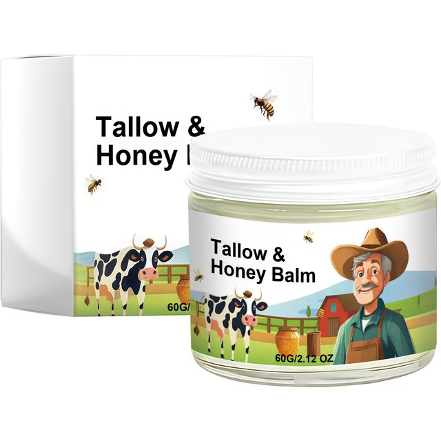 AMZ Beeswax & Honey Face Cream Daily Moisturizer Gentle Skin Care Hydrating Smooth Fine Lines Easy Absorb for All Skin Types
