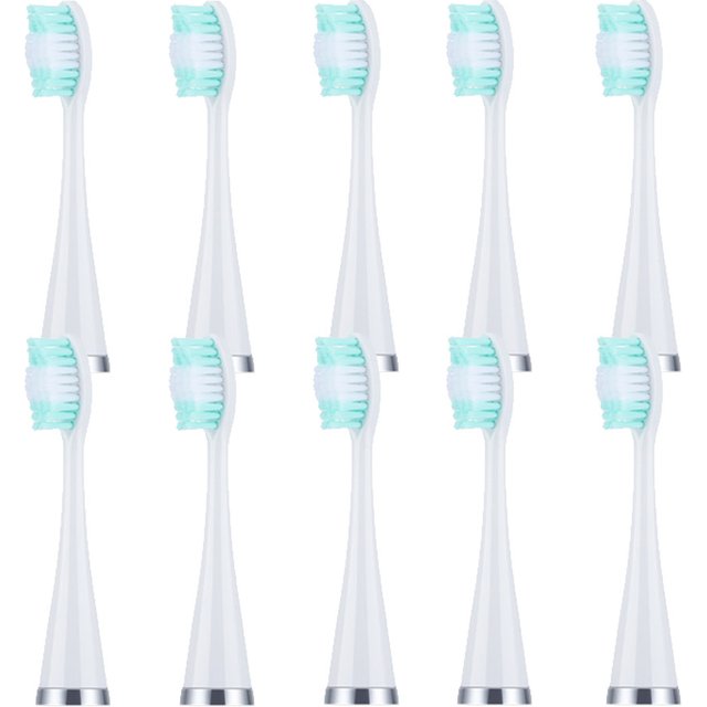 10pcs/lot Ultrasonic Electric Toothbrush Heads Replacement Brush Heads For Ultrasonic Electric Toothbrush Whitening Teeth Brush