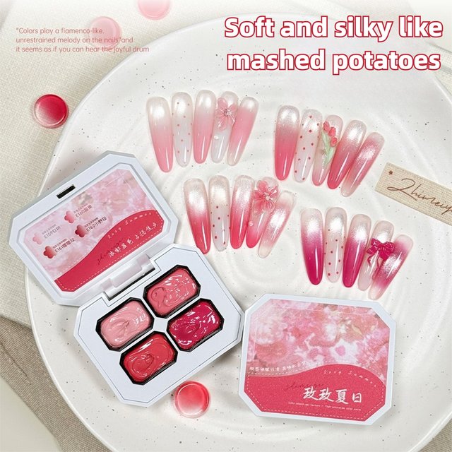 2026 New Patting Nail Gel, High Saturation Solid Nail Polish for Painting & Gradient, Long-Lasting, Skin-Whitening & Versatile
