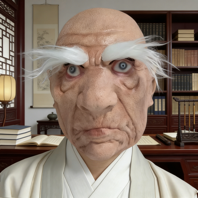 Halloween Realistic Old Man Mask Bald Wrinkle Humen Face Masks Carnival Cosplay Party Scary Old Man Costume Props Head Cover