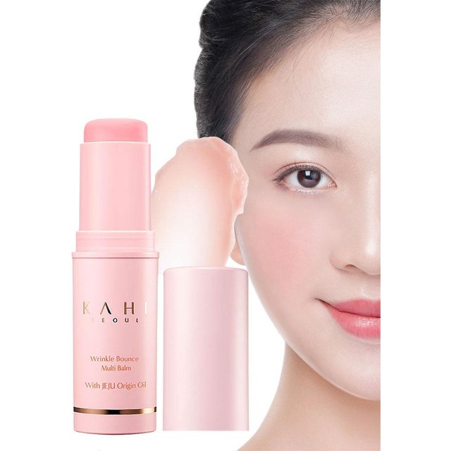 KAHI Bounce Multi Balm Moisturizing Stick Improving Wrinkle Dull Hydrating Stick Water Replenishing Universal Cream Skin Care