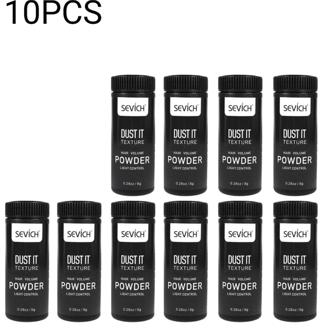 1/3/5/10 pièces Poudre matifiante capillaire 8g pour le contrôle du volume et le coiffage, unisexe, poudre texturisante pour le volume des cheveux, Nouveauté 2025