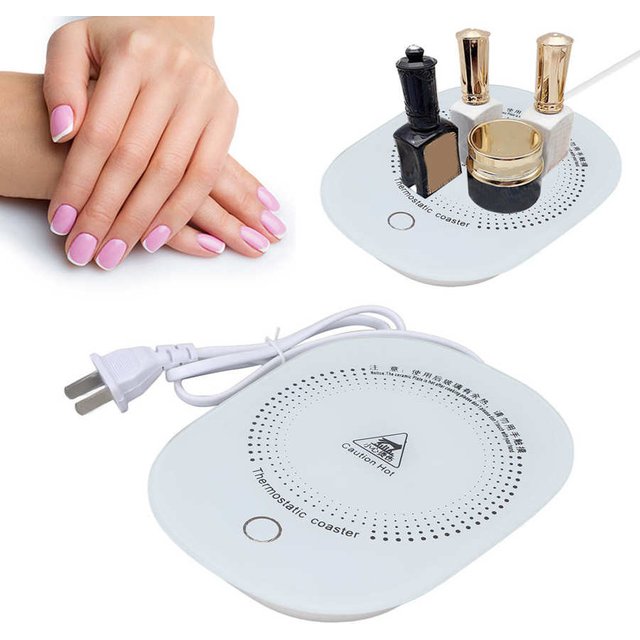 Professional Nail Polish Gel Heating Pad Extension Glue Phototherapy Glue Low Heater ManicureTempered Glass Manicure Nail Tools