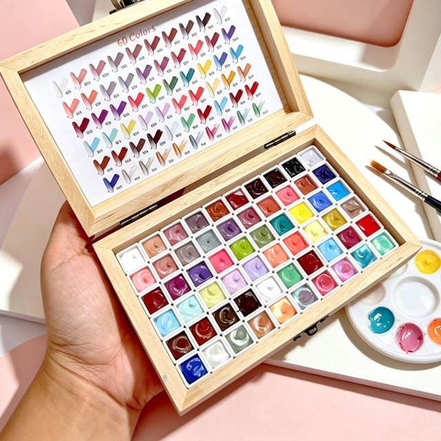 Gel Pat Paint 60 Colors Pat Paint Gel Nail Polishing Gradient Painting Gel For DIY French Nail Manicure UV Paint Art Gel