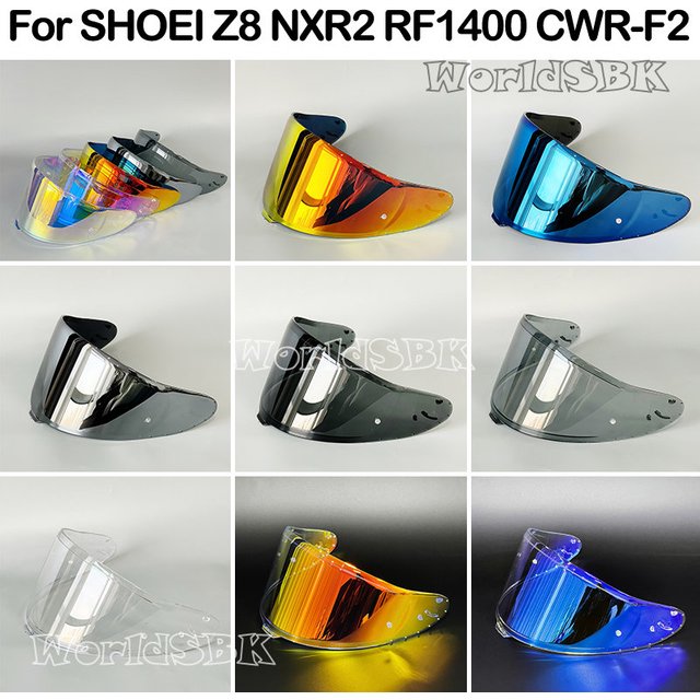 For SHOEI RF1400 NXR2 CWR-F2 CWR-F2R Z8 X15 X-Fifteen X-SPR Pro Helmet Visor Lens Shield Sunscreen Windshield Uv Protection Moto