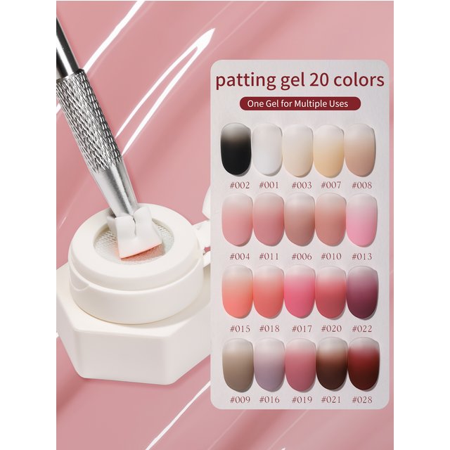 FRESCOBALDI 20-Color Brushable, Highly Saturated Semi-Solid Gel Nail Polish, Suitable for Salon and DIY Use All Seasons