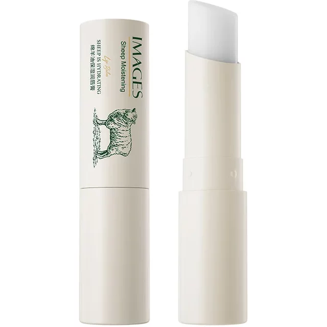 Lanolin Oil Lip Balm Hydration Moisturizing Brightening Lip Color Lip Skin Care Improve Dryness Anti-Cracking Lip Balm