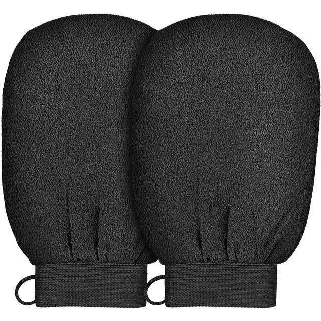 1PC Scrub Exfoliating Gloves Back Scrub Dead Skin Facial Massage Gloves Durable Multi Color Deep Cleansing Towels For Shower