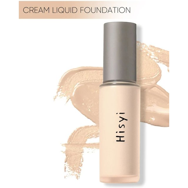 Liquid foundation naturally brightens makeup, it's not easy to get stuck. Powder isolation bb cream, plain face cream, concealer