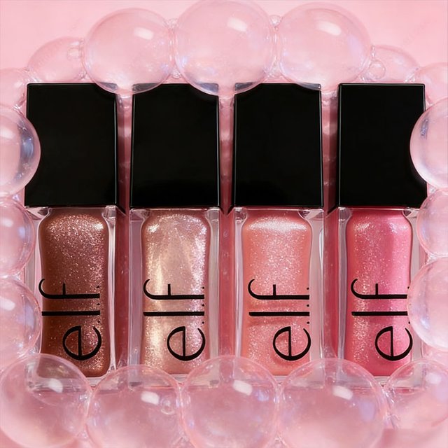 ELF Shimmer Highlight Lip Honey Oil Moisturizes Nourishes Plump Lips and Reduces Lip Lines,The Pre-makeup Gel Moisturizes Glaze