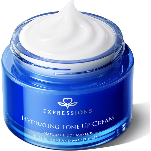 EXPRESSIONS Tone-Up Face Cream – Hydrating Niacinamide Formula for Brightening, Natural Radiance & Moisture Boost