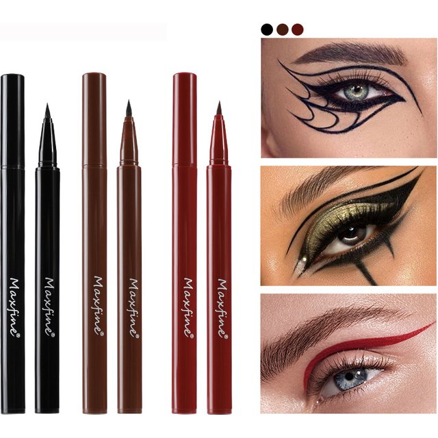 Eyeliner liquide résistant à l'eau, maquillage professionnel pour les yeux, longue durée, 256