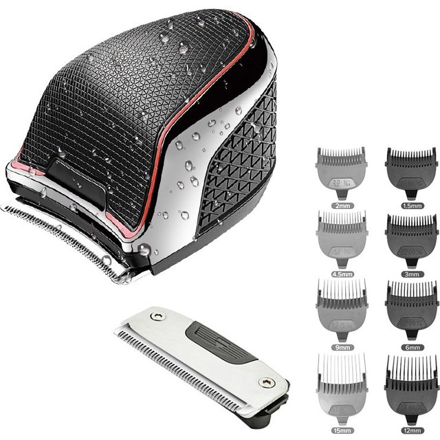 Wet&Dry Self-Haircut Electric Beard Hair Trimmer for men Grooming Shortcut Hair Clipper Washable Haircut Machine Rechargeable