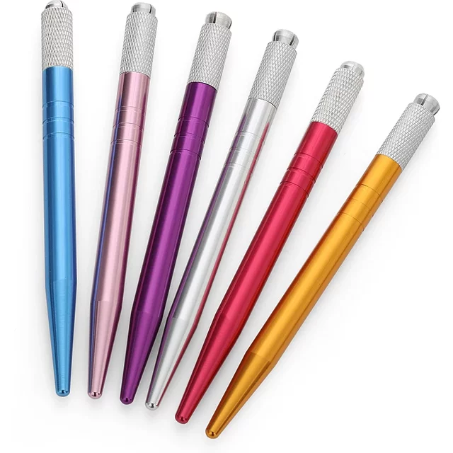 Microblading Tattoo Machine Tools Tattoo Permanent Tattoo Eyebrow Makeup Manual Pen Handle Eyelash Mini Manual Tools