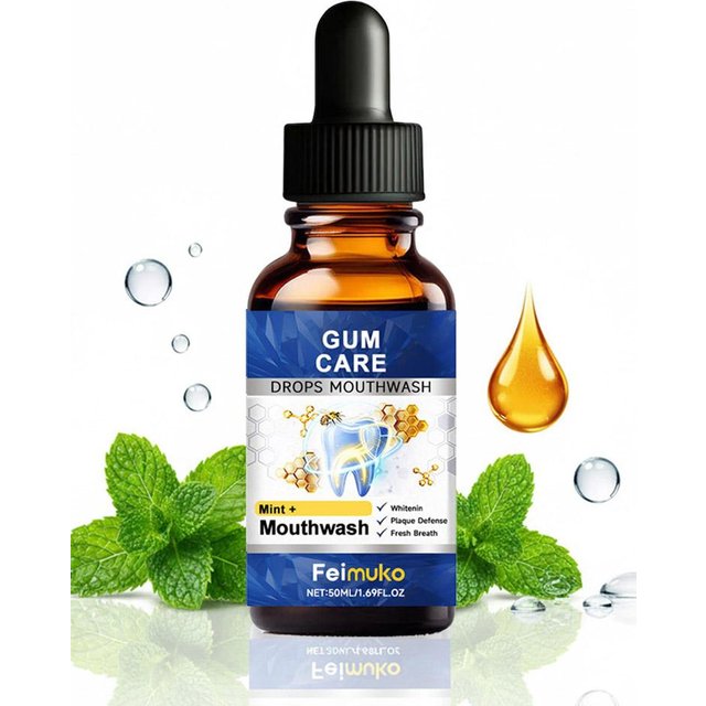10pcs(Buy 6 Get 4 Free) Bee Venom Dental Care Mouthwash Mild Formula Fresh Breath Cavity Prevention Gum Protection Liquid