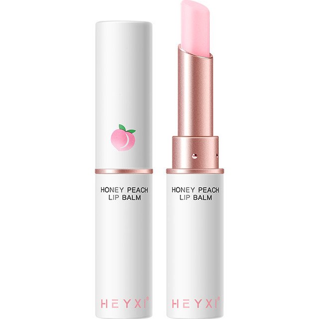 Honey Peach Lip Balm Color Change Lipstick Lips Plumper Moisturizing Hydrating Nourishing Lips Skin Care