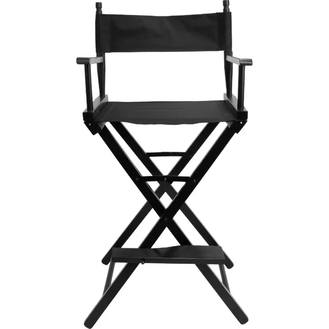 Selens Lightweight Artist Director Chair Foldable Solid Wood Director Chair Portable Home Outdoor Furniture Canvas Makeup Chair