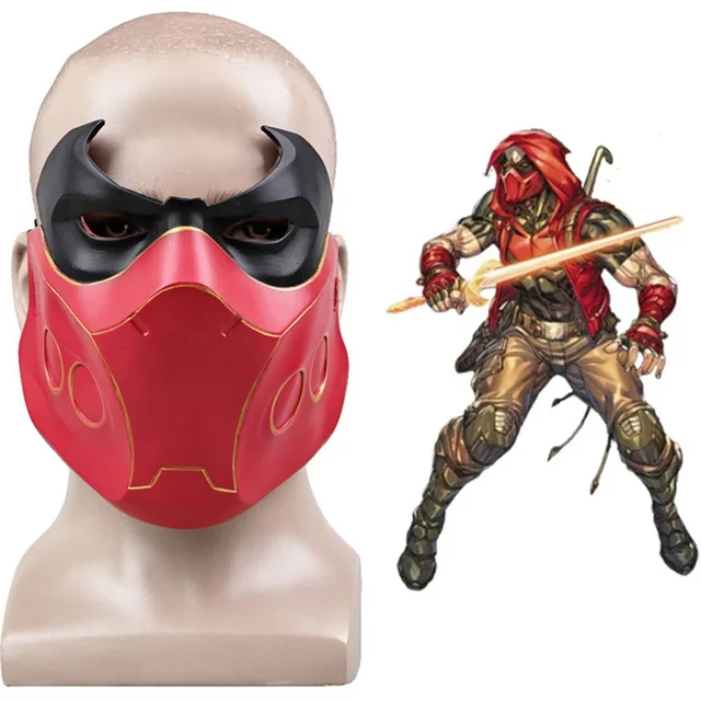 Masques de Robin des lucioles du film animé, masque de Cosplay en PVC souple, mascarade d'halloween, accessoire de carnaval, cadeau de noël