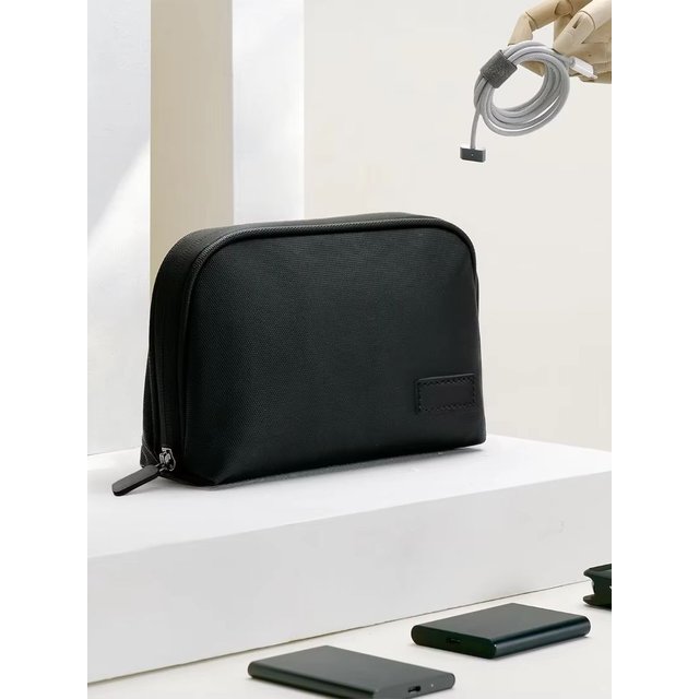 Cable Storage Bag Waterproof Digital Electronic Organizer Portable USB Data Line Charger Plug Storage Bag Travel Makeup Bag