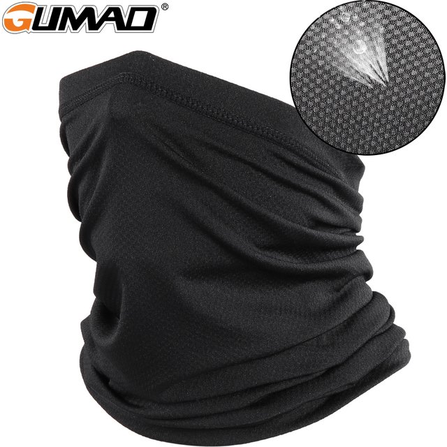 Masque facial respirant pour hommes et femmes, écharpe de cou, bandana d'été, couvre-visage,