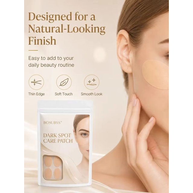 Dark Spot Care Patches – 4pcs | Korean Skincare Hydrogel Brightening Patch with Ozonated Olive Oil,