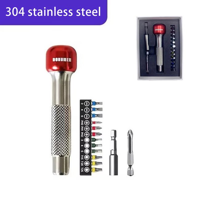 Tournevis sucette multifonctionnel, outil EDC, tournevis magnétiques en forme de porte-clés, outil de réparation de vélo en acier portable, haute qualité