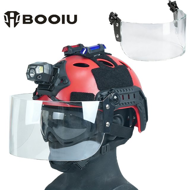 BOOIU FAST Helmet Protective Face Mask High Quality Lightweight Equipment MICH2000 Anti-Riot Face CS Tactical Shooting Outdoor
