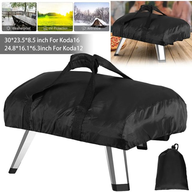 Pizza Oven 420D Cover Compatible Ooni Koda 12 16 Outdoor Sunscreen Protective Dustproof Waterproof Grill Case BBQ Accessories