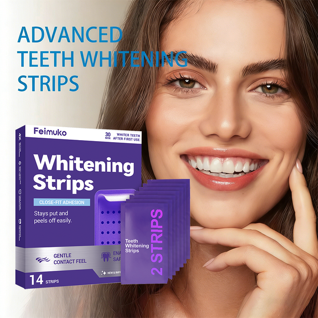 14/28/42/56pcs Teeth Whitening Strips Remove Stains Bleaching Dental Tools Fresh Breath Oral Hygiene Care Tooth Bleaching Strip
