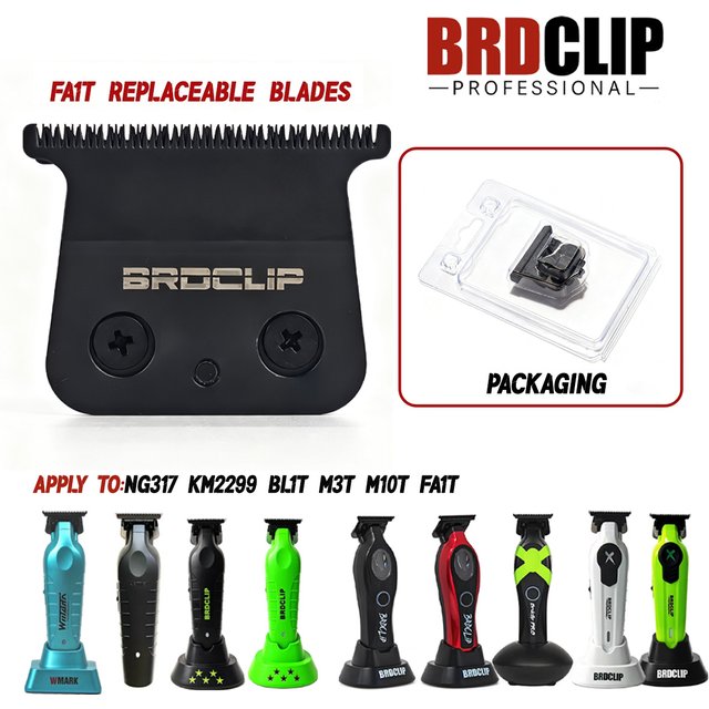BRDCLIP Original Replacement Blade for FA1T M3T Professional Hair Clipper Trimmer Barber Shop KM-2299 Carbon Steel Cutter Head