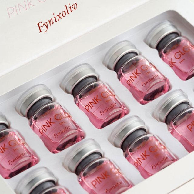 Fynixoliv Fortgeschrittener Aufhellender Cocktail 5ml×10 Ampullen Gesichts-Ampullen-Serum Tiefenwirksame Nährende Aufhellende Hautpflege-Ampullen-Set