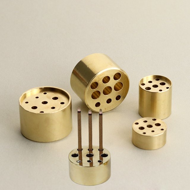 YXY porte-encens en alliage de cuivre 5 / 6mm brûleur d'encens tibétain en métal pour bâtons d'encens Mini produits de parfum pour la maison