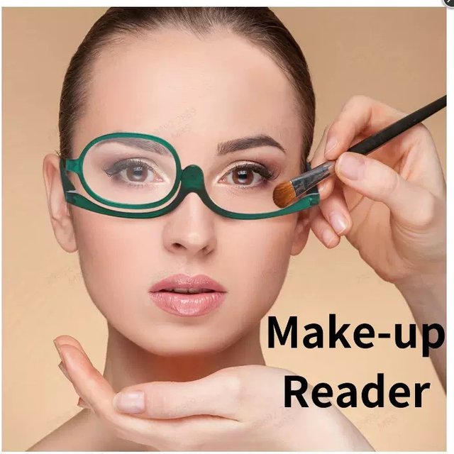 A Pair Of Lightweight Fashion Reading Glasses Made Of Pure Plastic, Suitable For Makeup, Just Like Toys